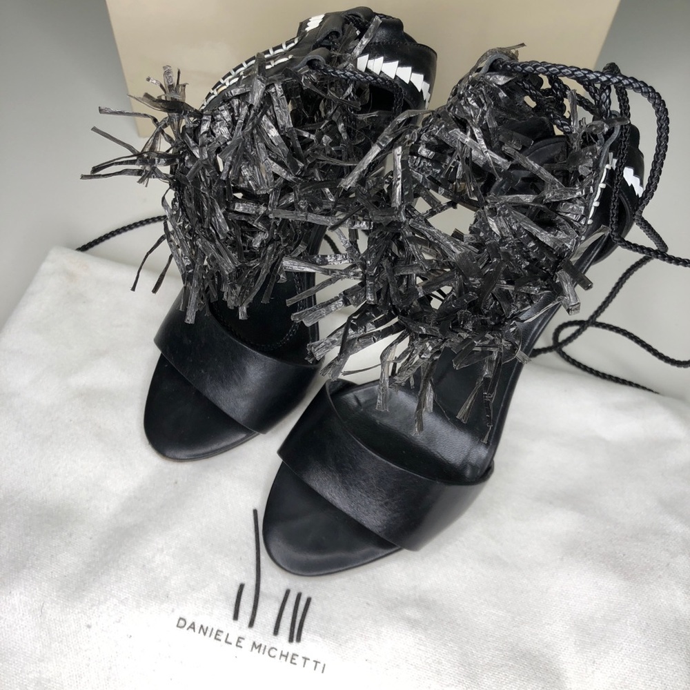 Black Daniele Michetti Sandal